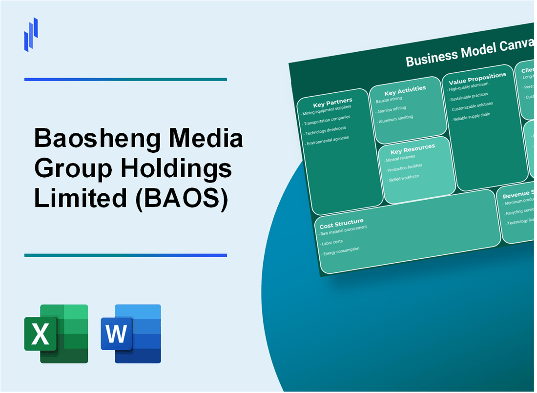 Baosheng Media Group Holdings Limited (BAOS): Business Model Canvas