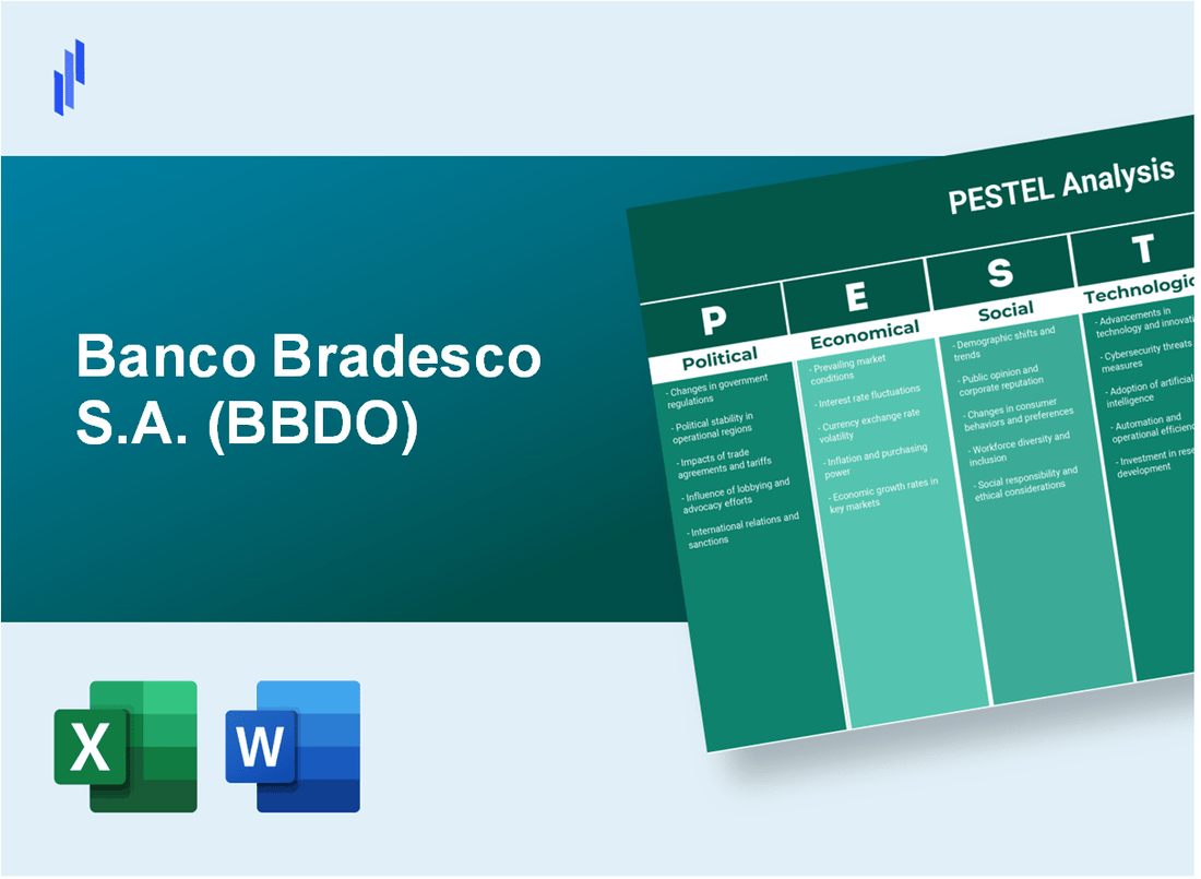 PESTEL Analysis of Banco Bradesco S.A. (BBDO)