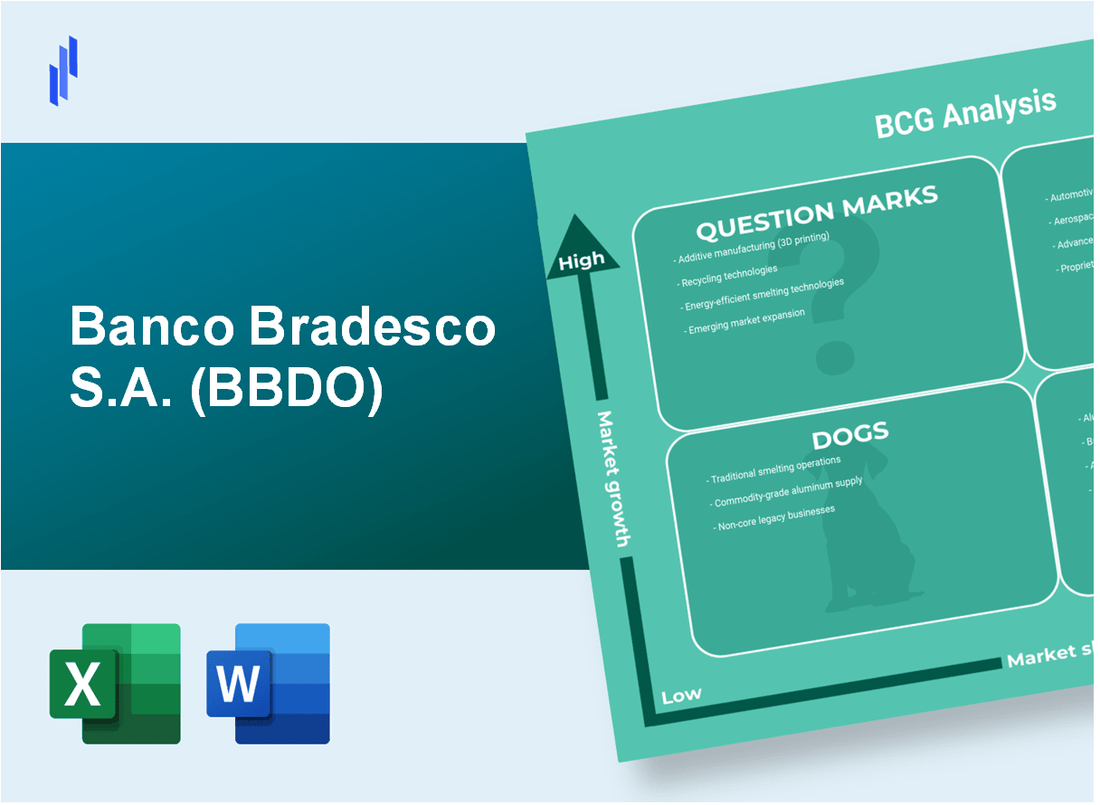 Banco Bradesco S.A. (BBDO) BCG Matrix Analysis