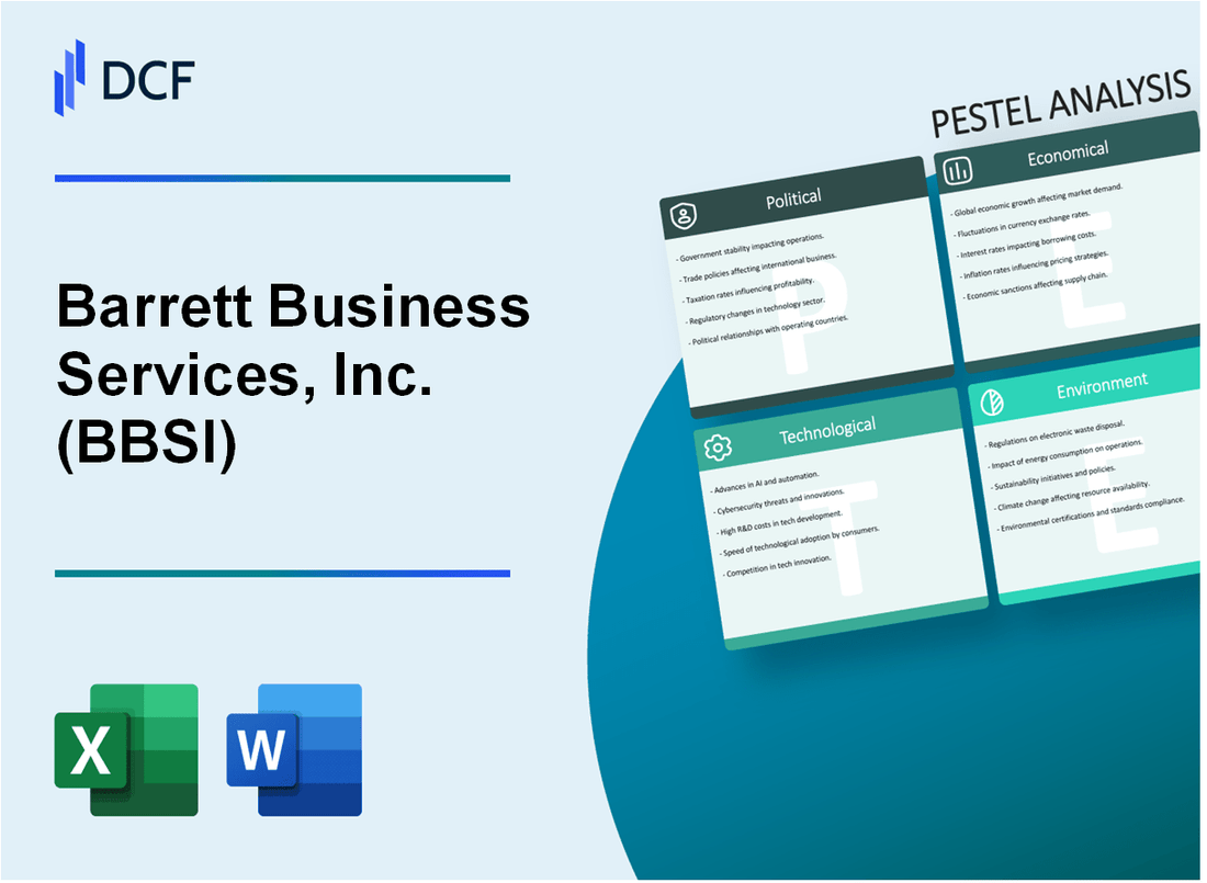 Barrett Business Services, Inc. (BBSI) PESTLE Analysis