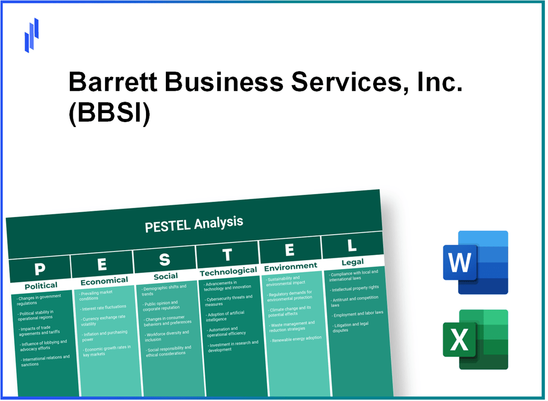 PESTEL Analysis of Barrett Business Services, Inc. (BBSI)