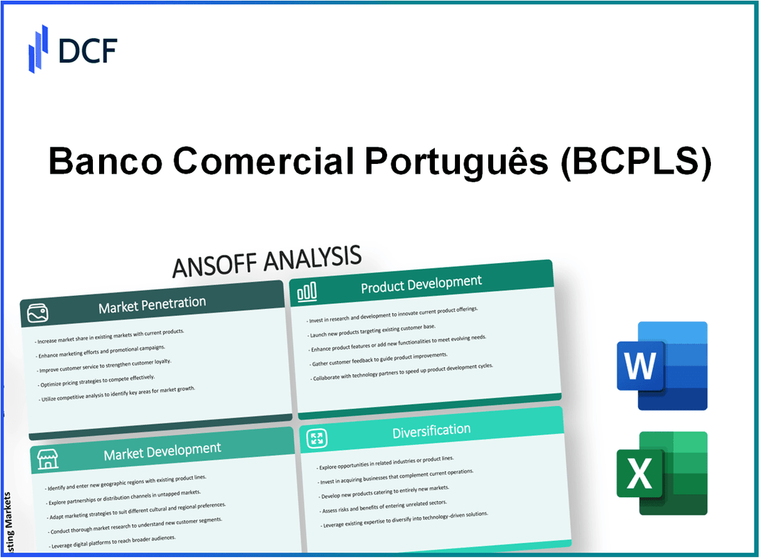 Banco Comercial Português, S.A. (BCP.LS): Ansoff Matrix