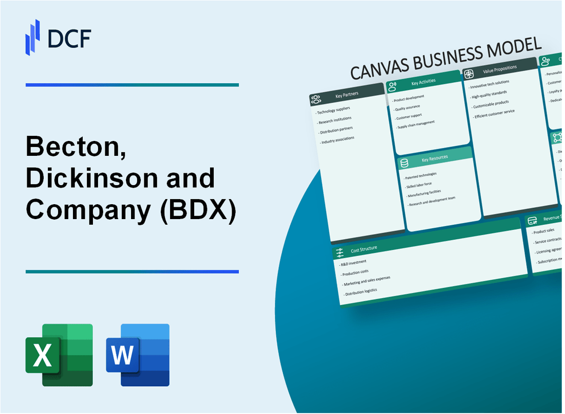 Becton, Dickinson and Company (BDX) Business Model Canvas