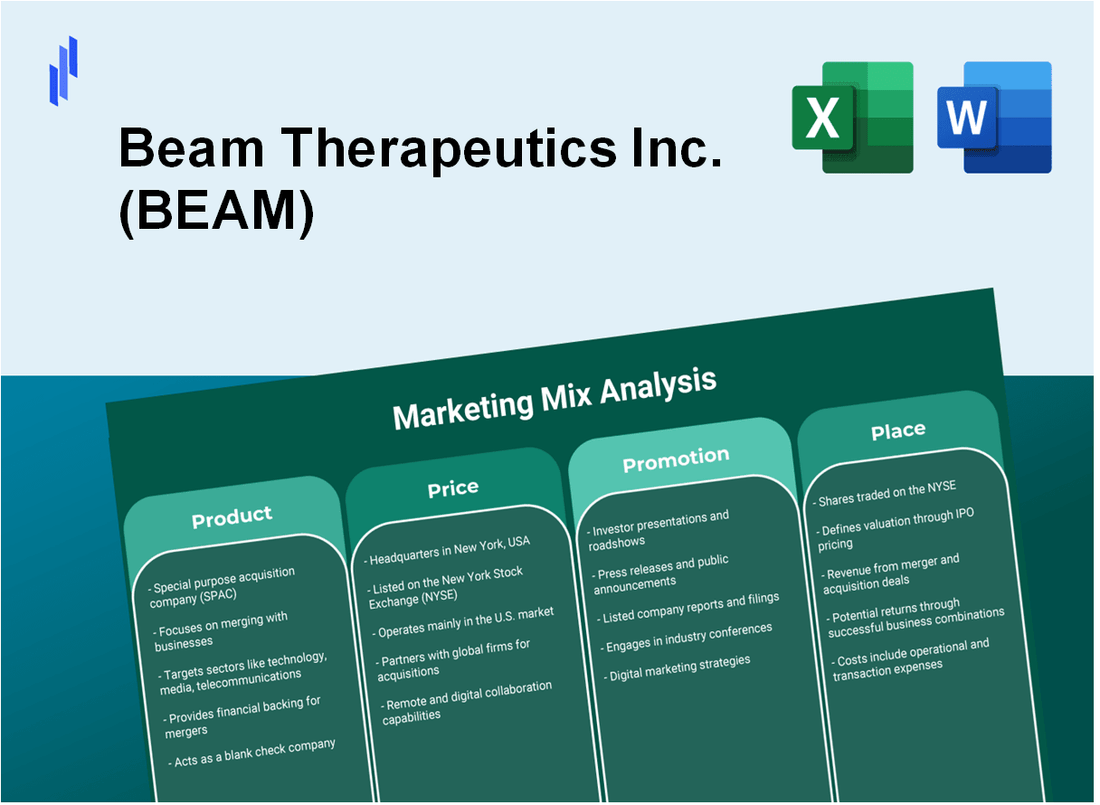 Marketing Mix Analysis of Beam Therapeutics Inc. (BEAM)