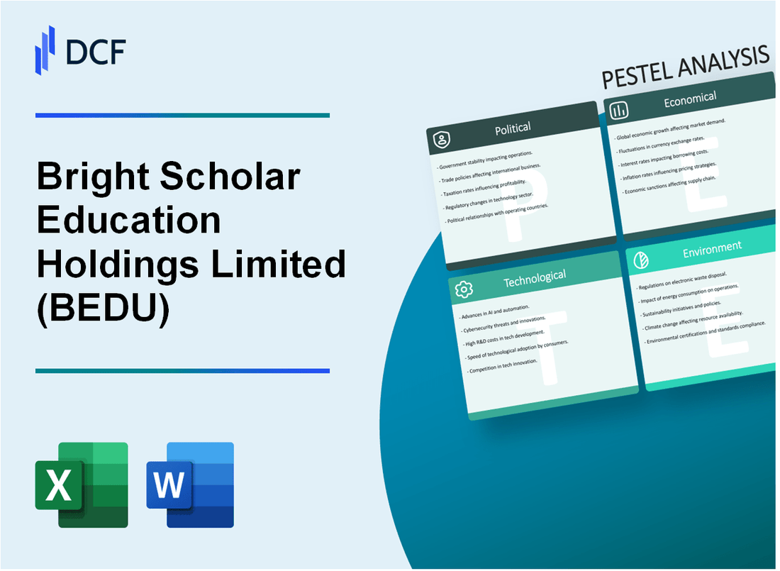 Bright Scholar Education Holdings Limited (BEDU) PESTLE Analysis