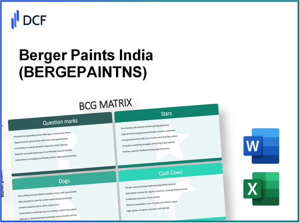 Berger Paints India Limited (BERGEPAINT.NS): BCG Matrix