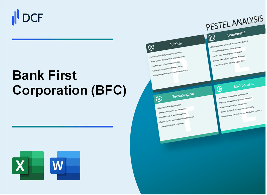 Bank First Corporation (BFC) PESTLE Analysis