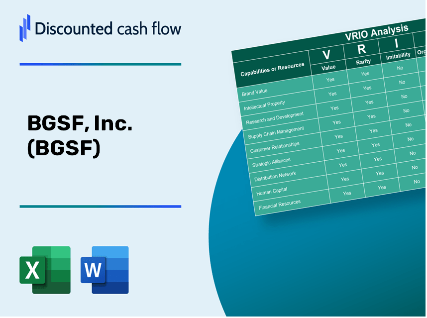 BGSF, Inc. (BGSF) VRIO Analysis