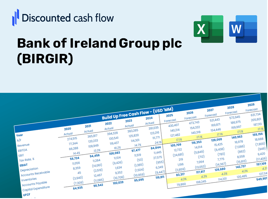 Bank of Ireland Group plc (BIRGIR) DCF Valuation