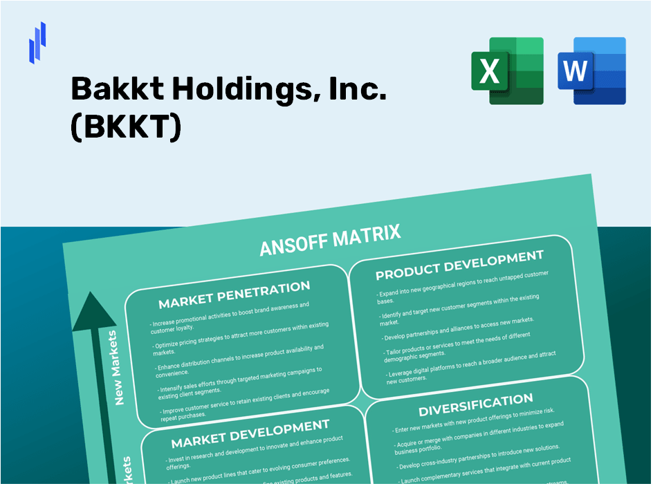 Bakkt Holdings, Inc. (BKKT)Ansoff Matrix