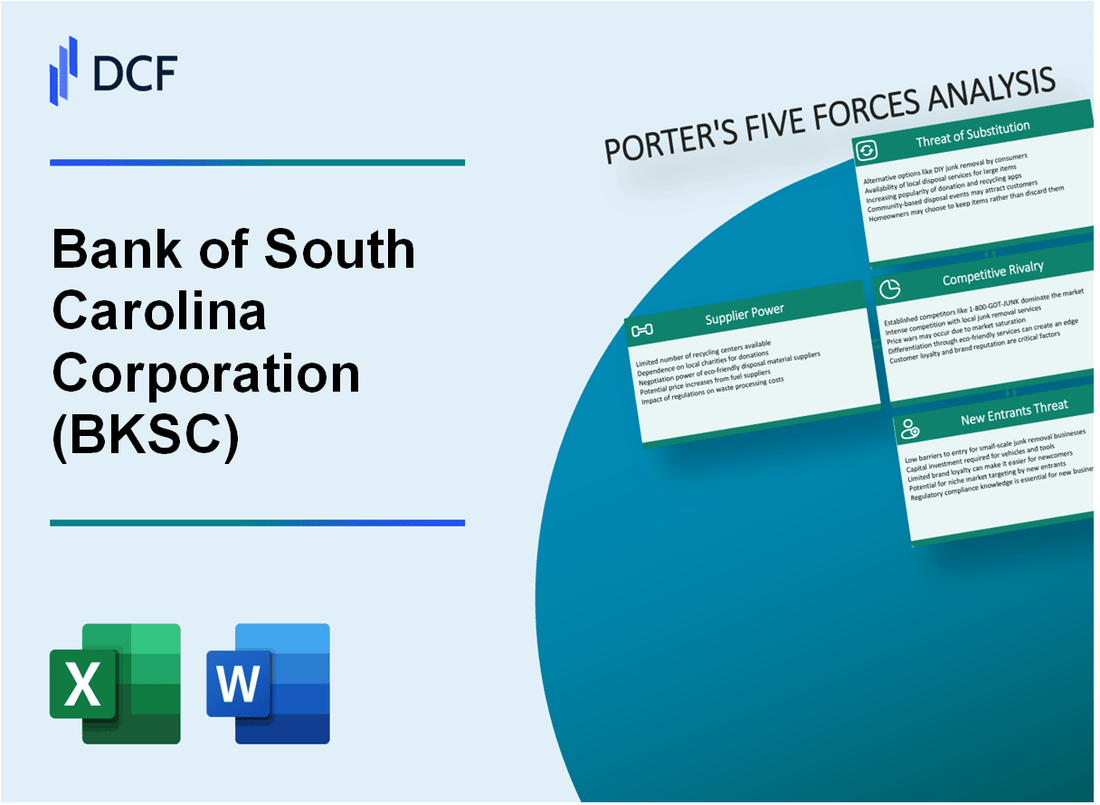 Bank of South Carolina Corporation (BKSC) Porter's Five Forces Analysis