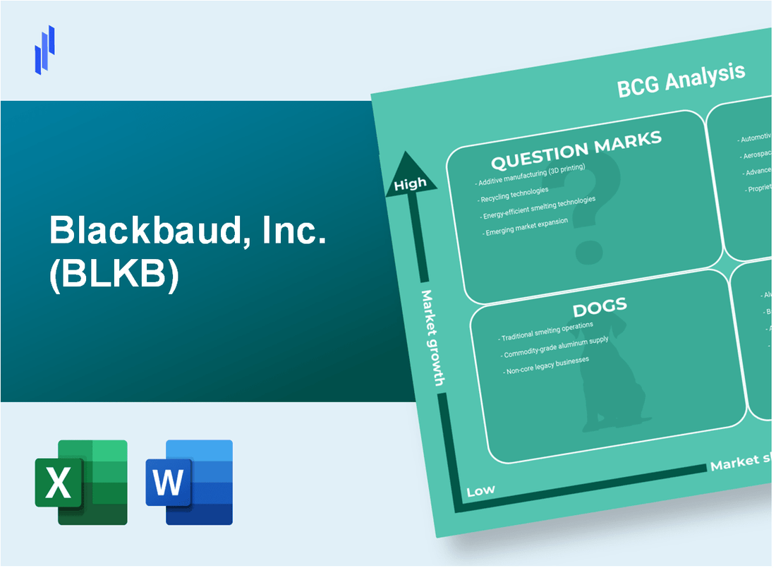 Blackbaud, Inc. (BLKB) BCG Matrix Analysis