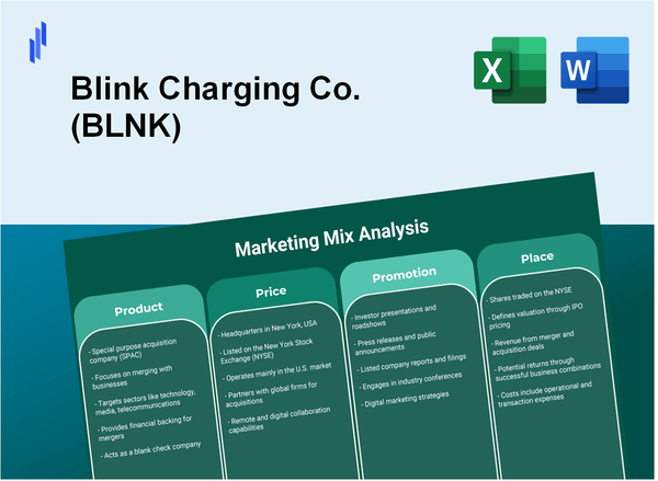 Marketing Mix Analysis of Blink Charging Co. (BLNK)