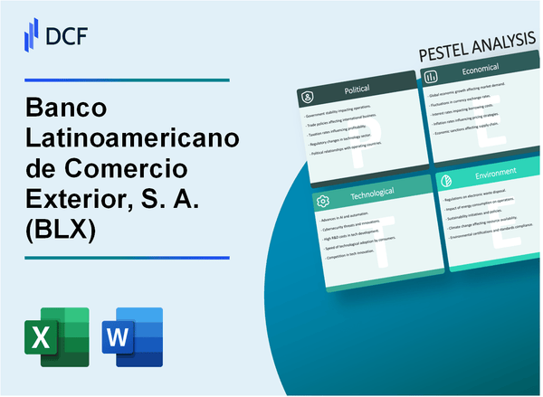 Banco Latinoamericano de Comercio Exterior, S. A. (BLX) PESTLE Analysis
