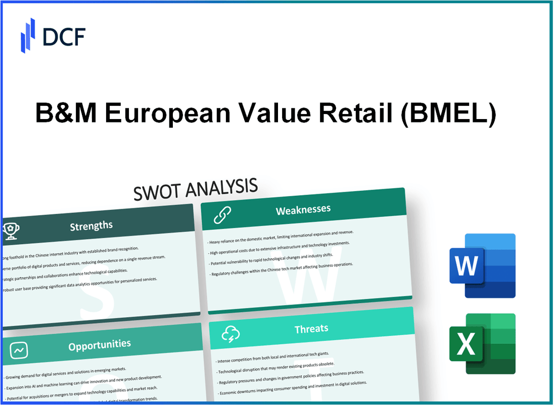 B&M European Value Retail S.A. (BME.L): SWOT Analysis