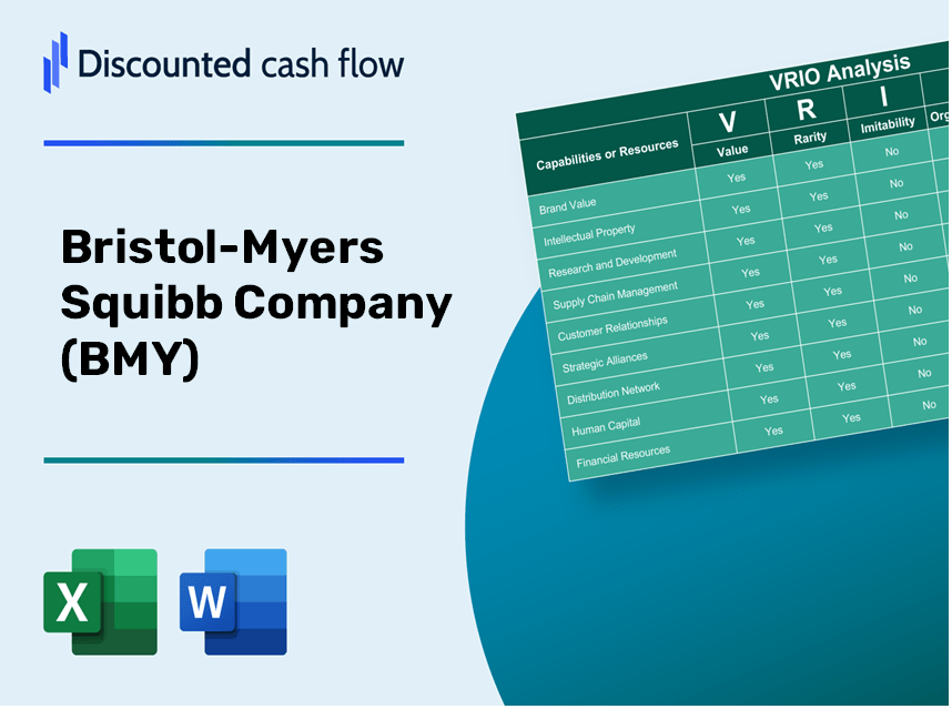 Bristol-Myers Squibb Company (BMY): VRIO Analysis [10-2024 Updated]