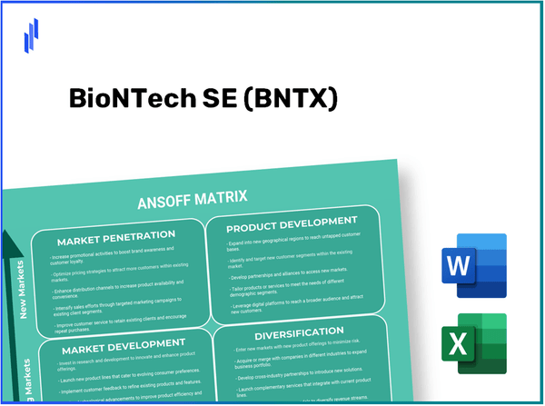 BioNTech SE (BNTX)Ansoff Matrix