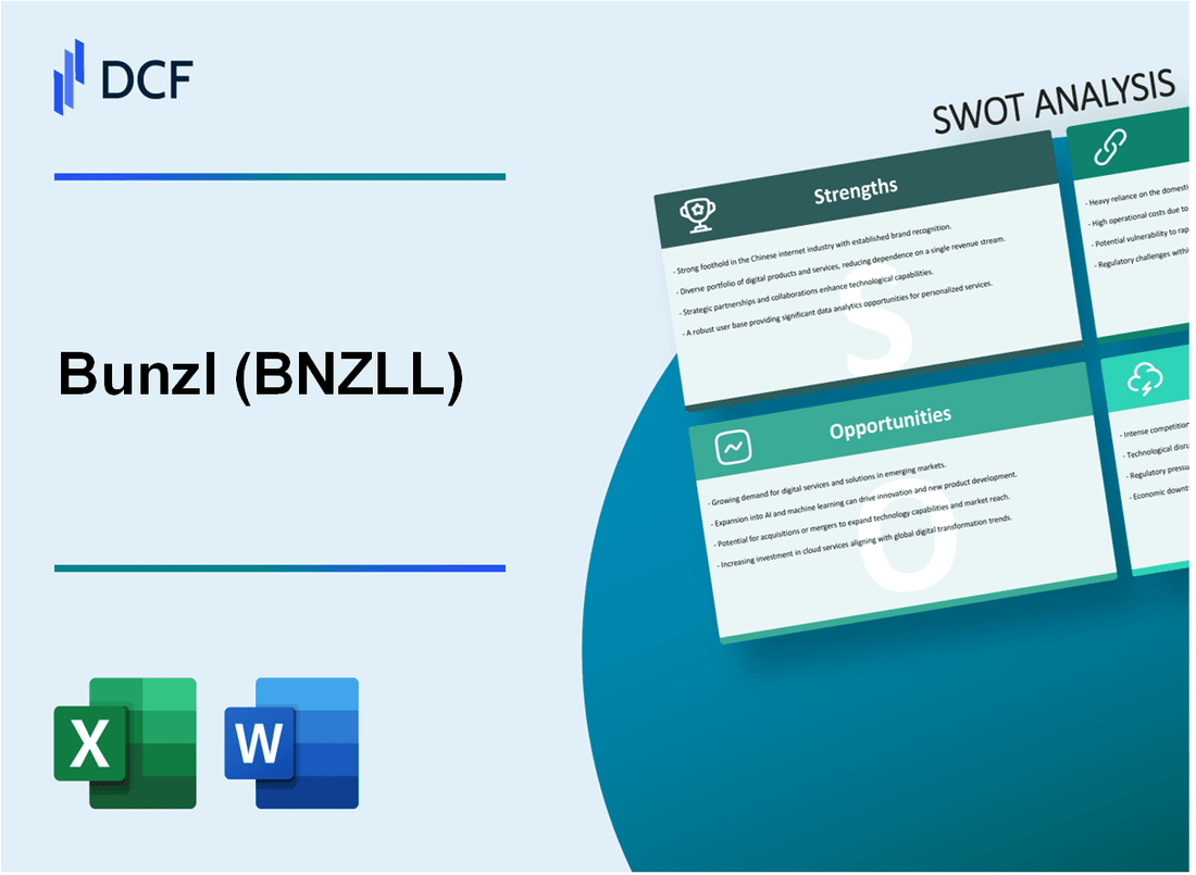 Bunzl plc (BNZL.L): SWOT Analysis