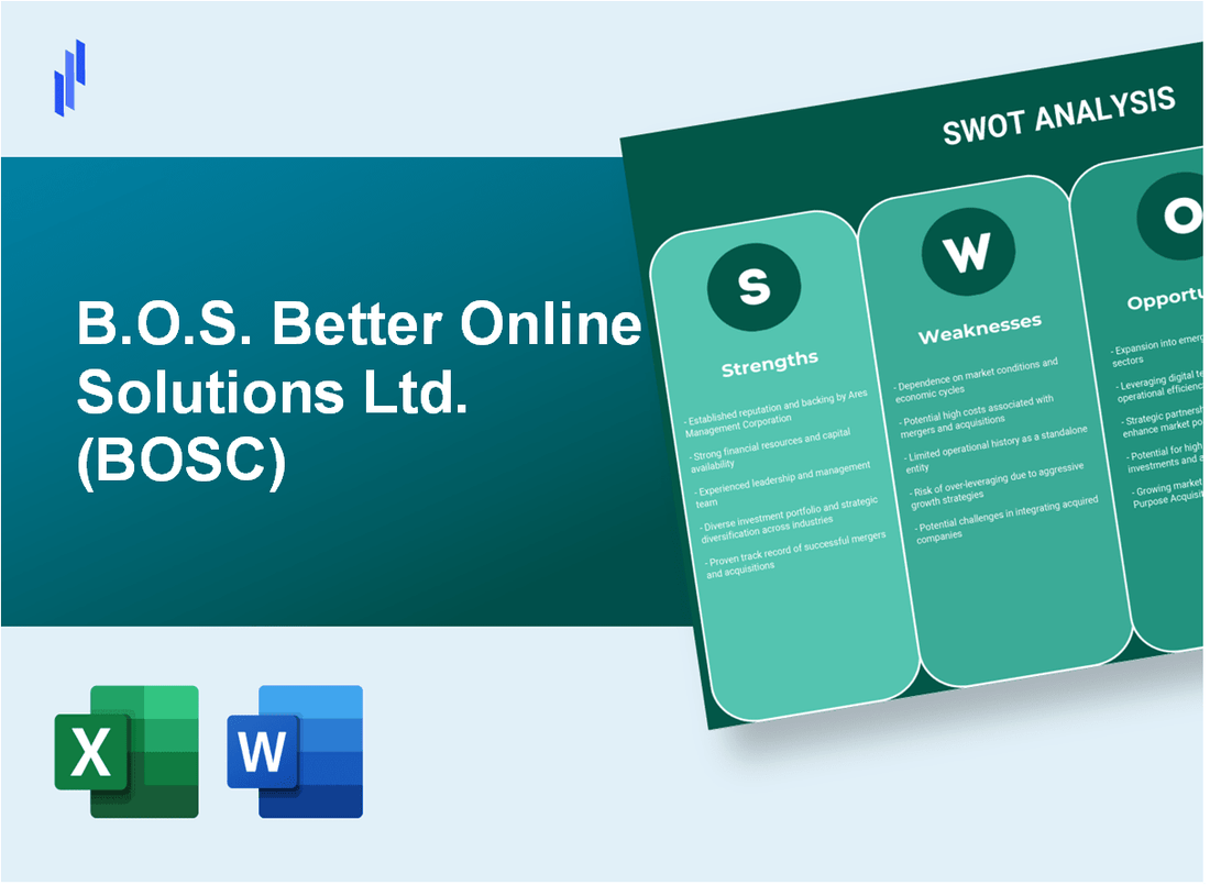 B.O.S. Better Online Solutions Ltd. (BOSC) SWOT Analysis