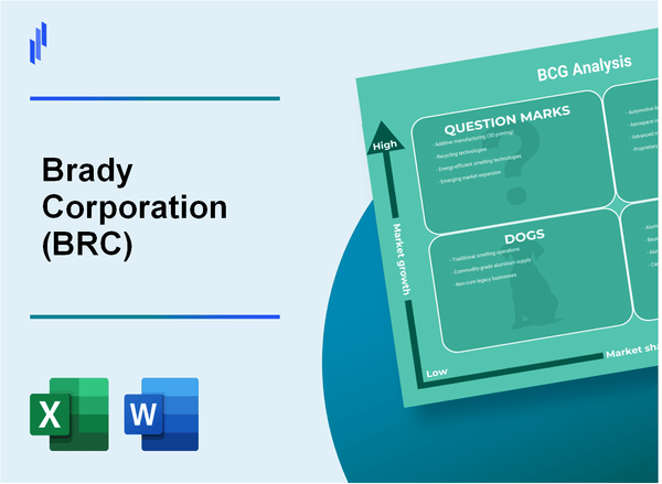 Brady Corporation (BRC) BCG Matrix Analysis