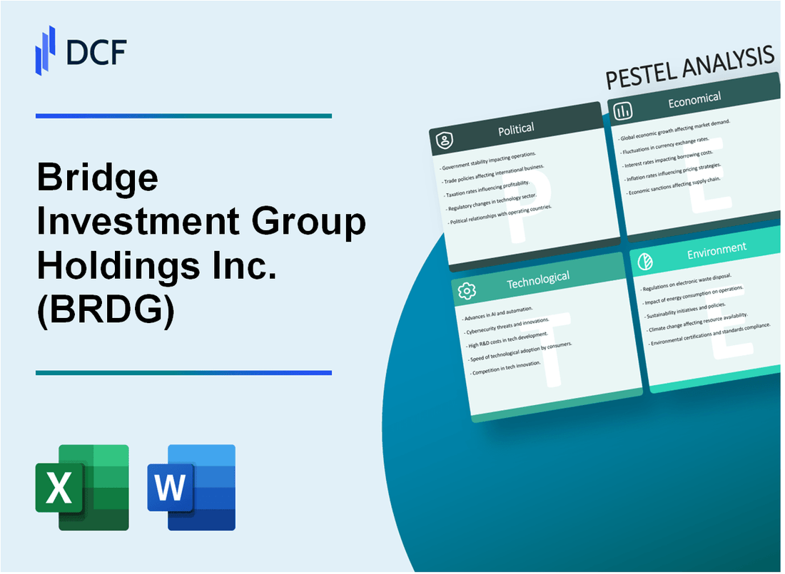 Bridge Investment Group Holdings Inc. (BRDG) PESTLE Analysis