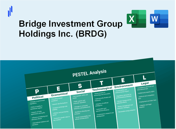 PESTEL Analysis of Bridge Investment Group Holdings Inc. (BRDG)