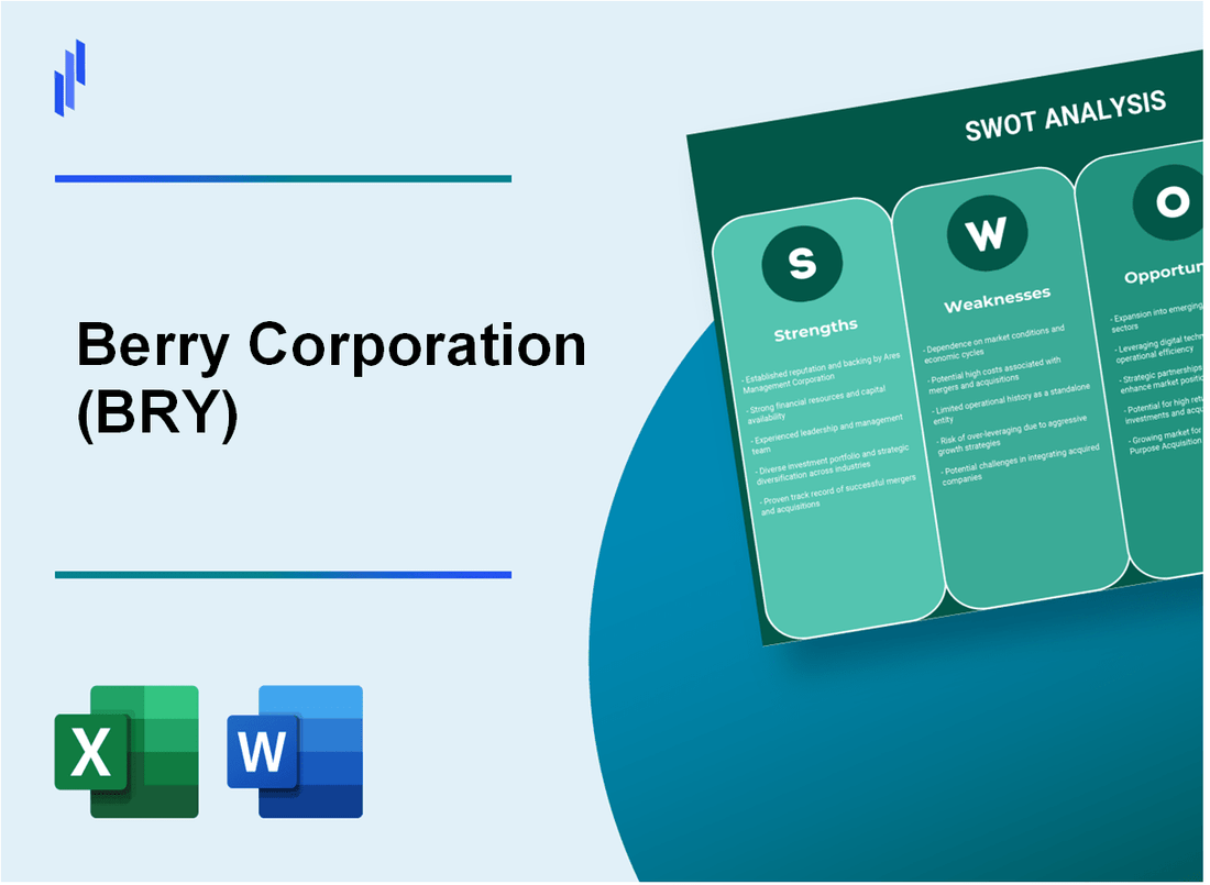 Berry Corporation (BRY) SWOT Analysis