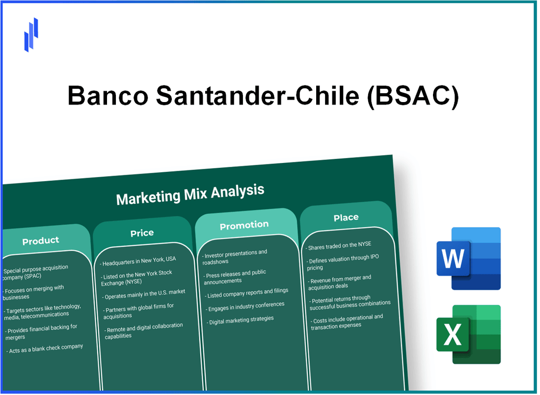 Marketing Mix Analysis of Banco Santander-Chile (BSAC)