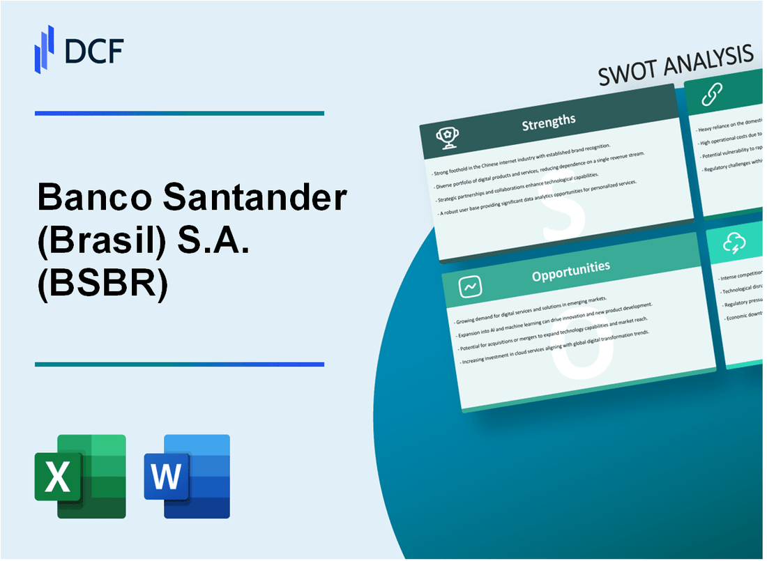 Banco Santander S.A. (BSBR) SWOT Analysis