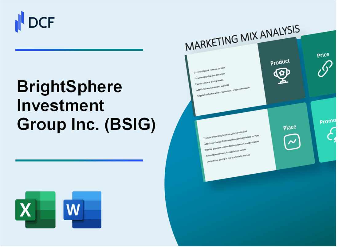 BrightSphere Investment Group Inc. (BSIG) Marketing Mix