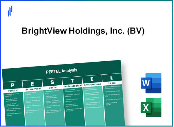 PESTEL Analysis of BrightView Holdings, Inc. (BV)