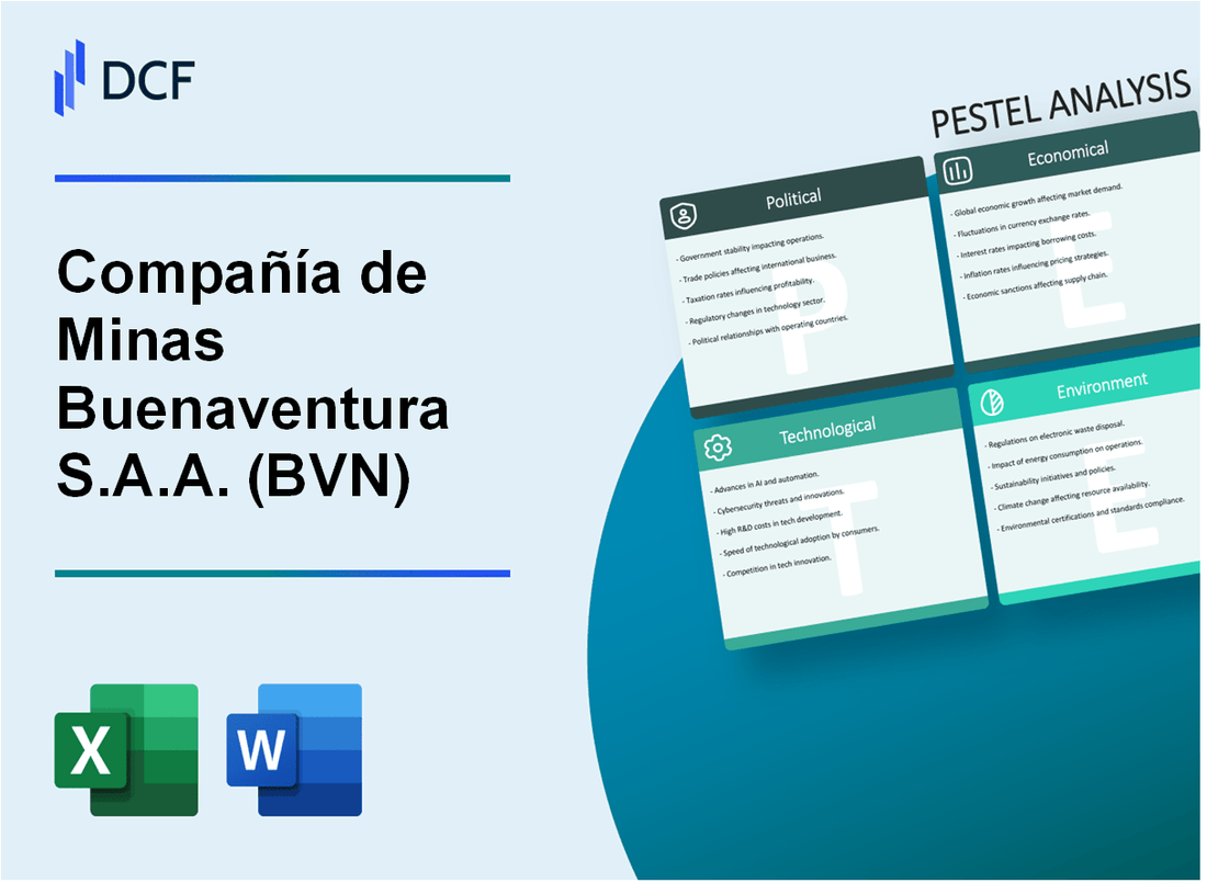 Compañía de Minas Buenaventura S.A.A. (BVN) PESTLE Analysis