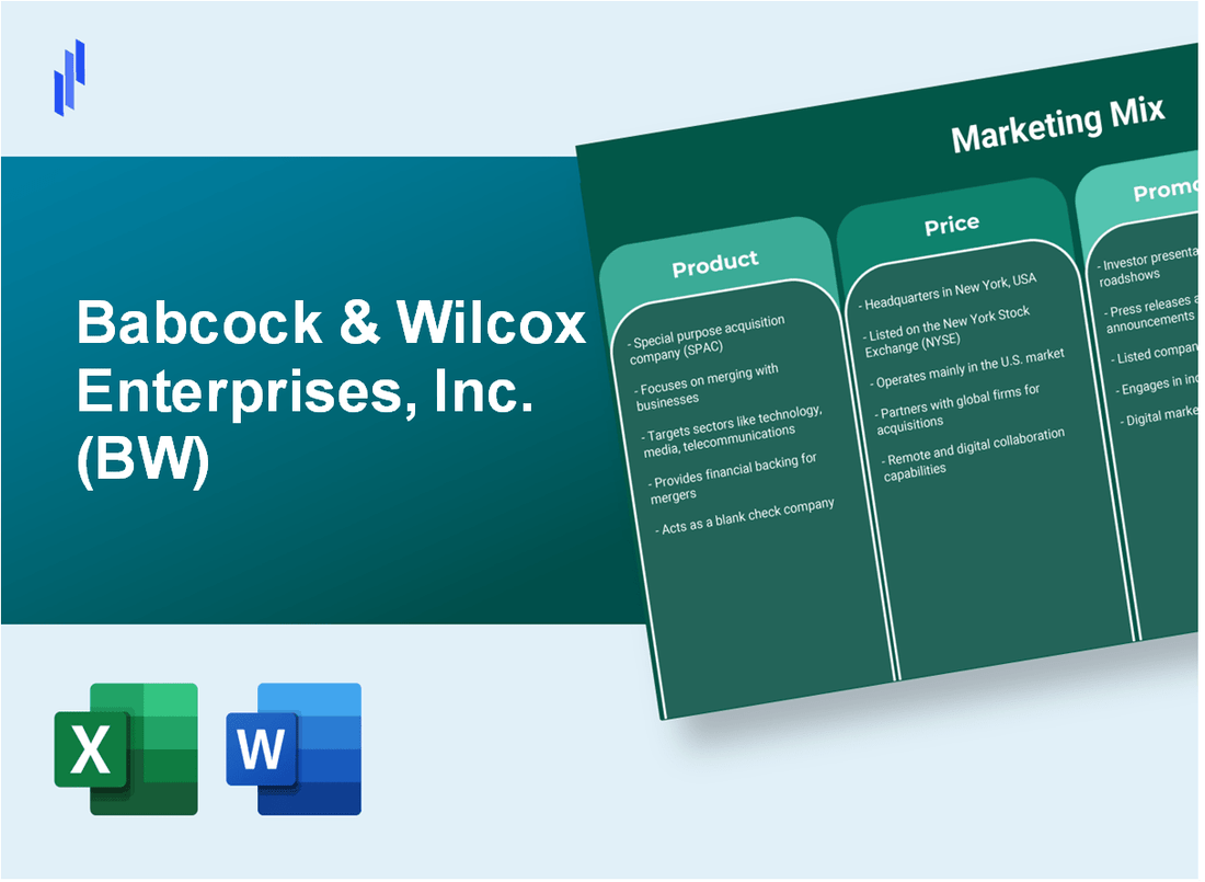 Marketing Mix Analysis of Babcock & Wilcox Enterprises, Inc. (BW)