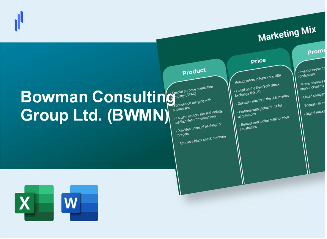 Marketing Mix Analysis of Bowman Consulting Group Ltd. (BWMN)