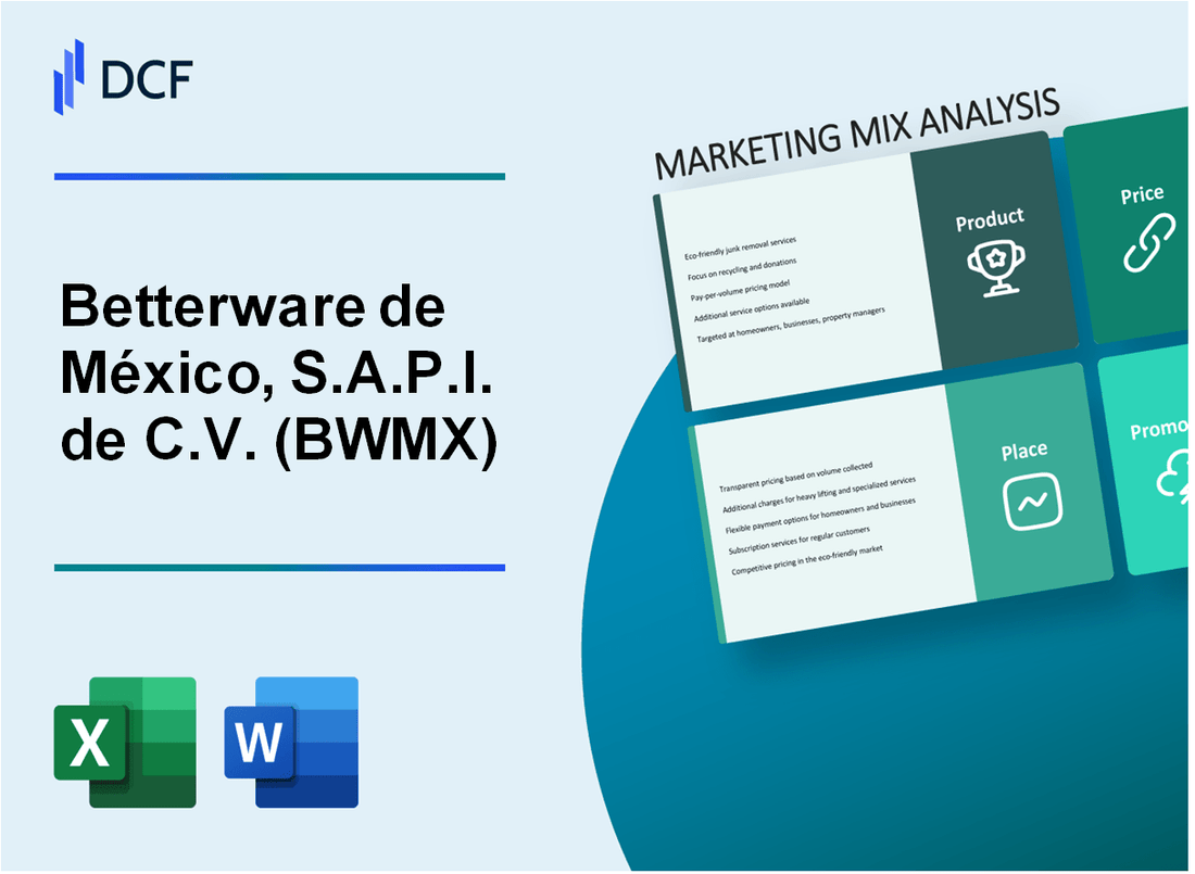 Betterware de México, S.A.P.I. de C.V. (BWMX) Marketing Mix