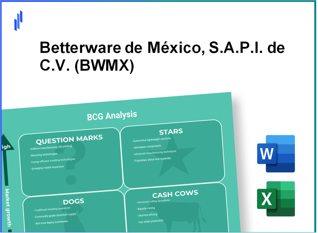 Betterware de México, S.A.P.I. de C.V. (BWMX) BCG Matrix Analysis