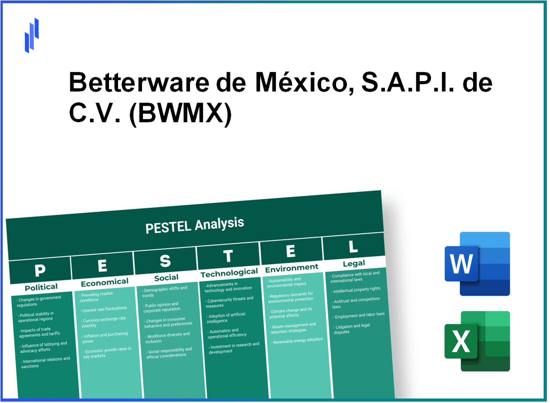 PESTEL Analysis of Betterware de México, S.A.P.I. de C.V. (BWMX)