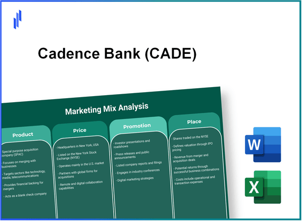 Marketing Mix Analysis of Cadence Bank (CADE)