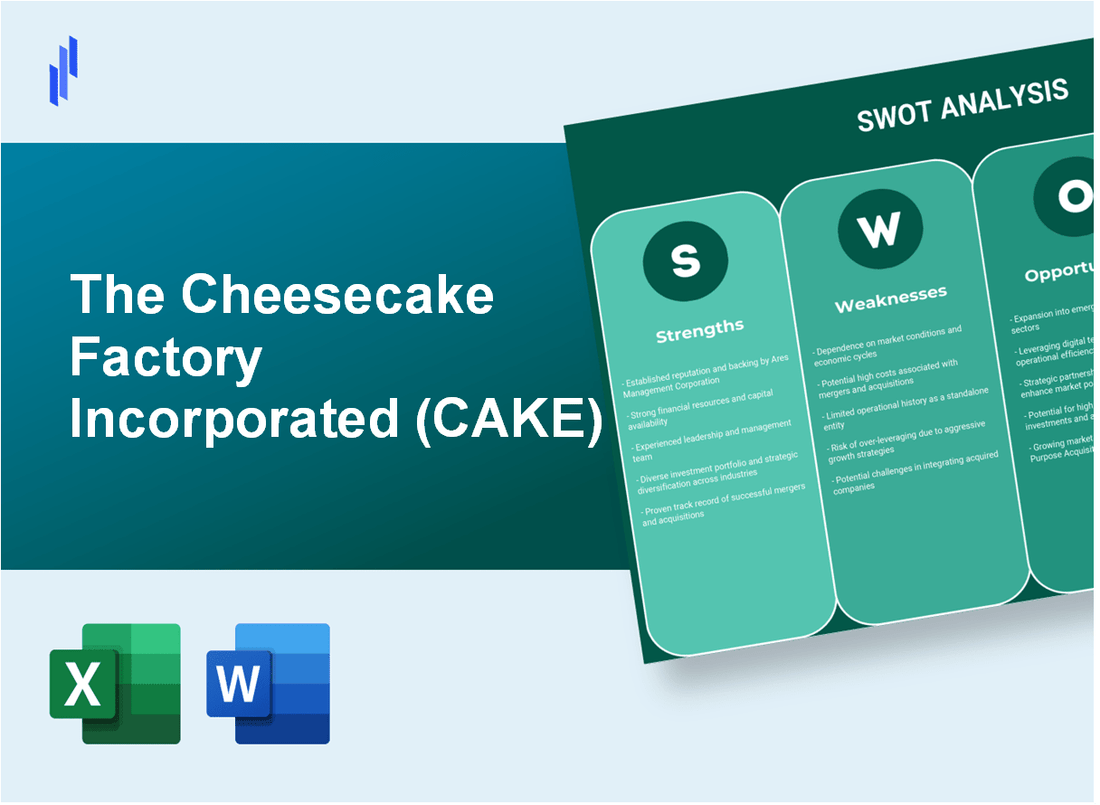 The Cheesecake Factory Incorporated (CAKE) SWOT Analysis