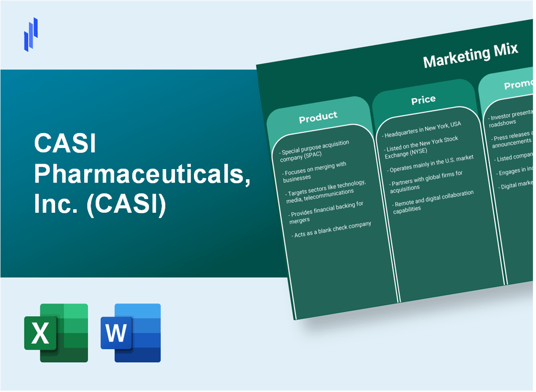 Marketing Mix Analysis of CASI Pharmaceuticals, Inc. (CASI)