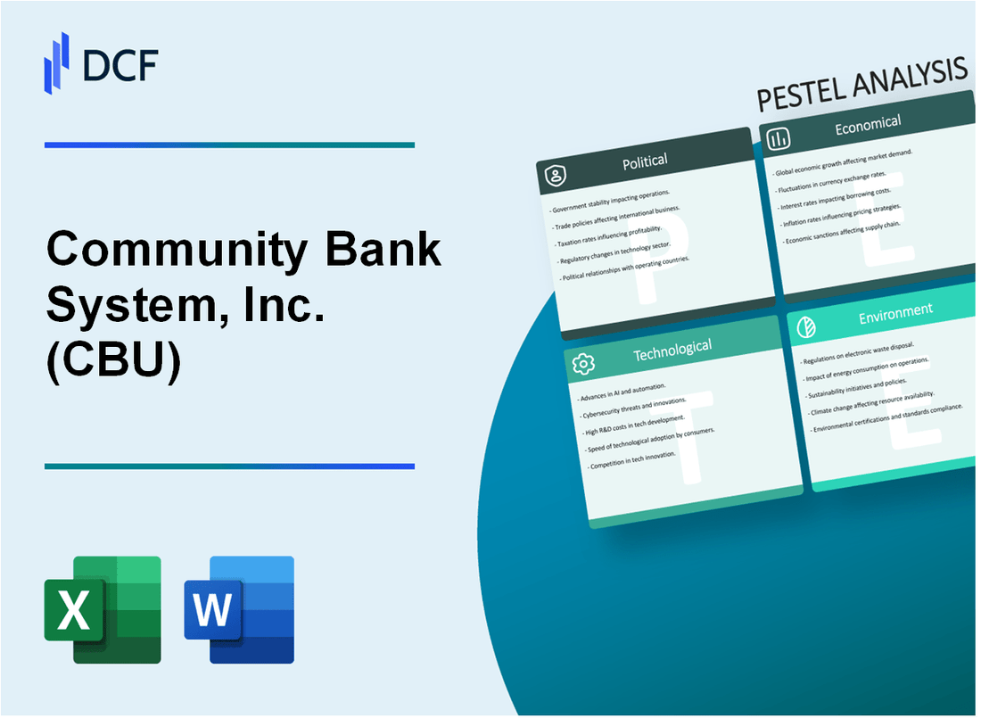 Community Bank System, Inc. (CBU) PESTLE Analysis