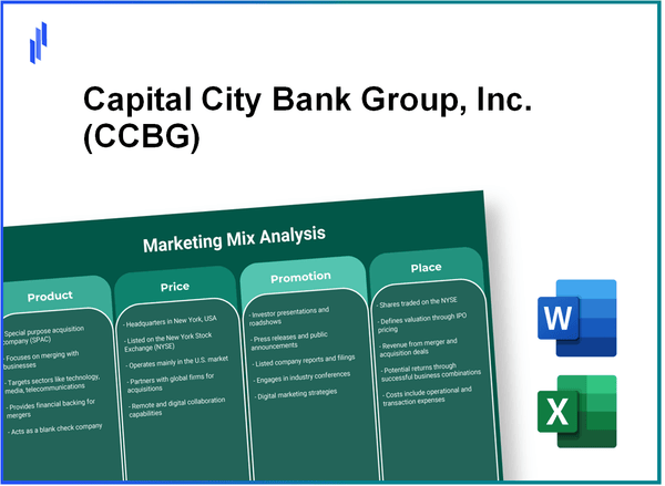 Marketing Mix Analysis of Capital City Bank Group, Inc. (CCBG)