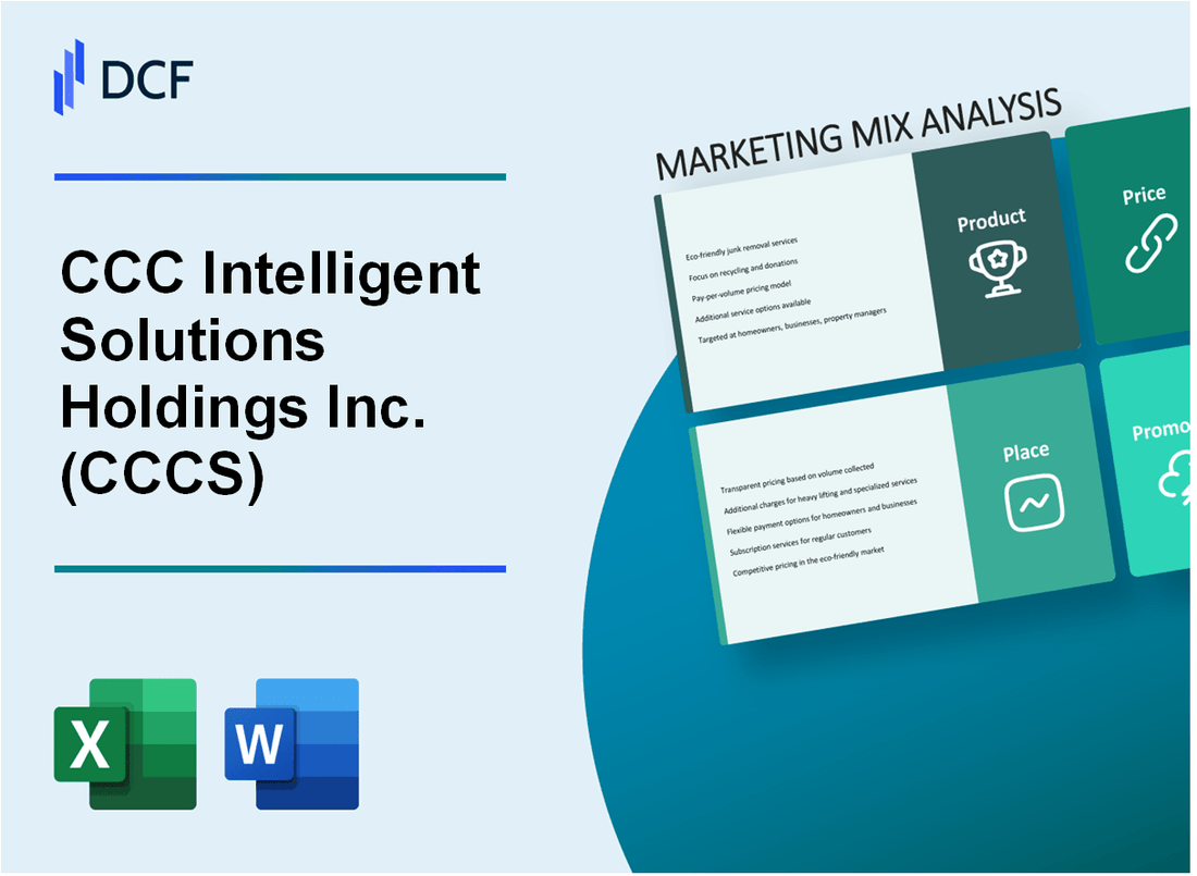 CCC Intelligent Solutions Holdings Inc. (CCCS) Marketing Mix