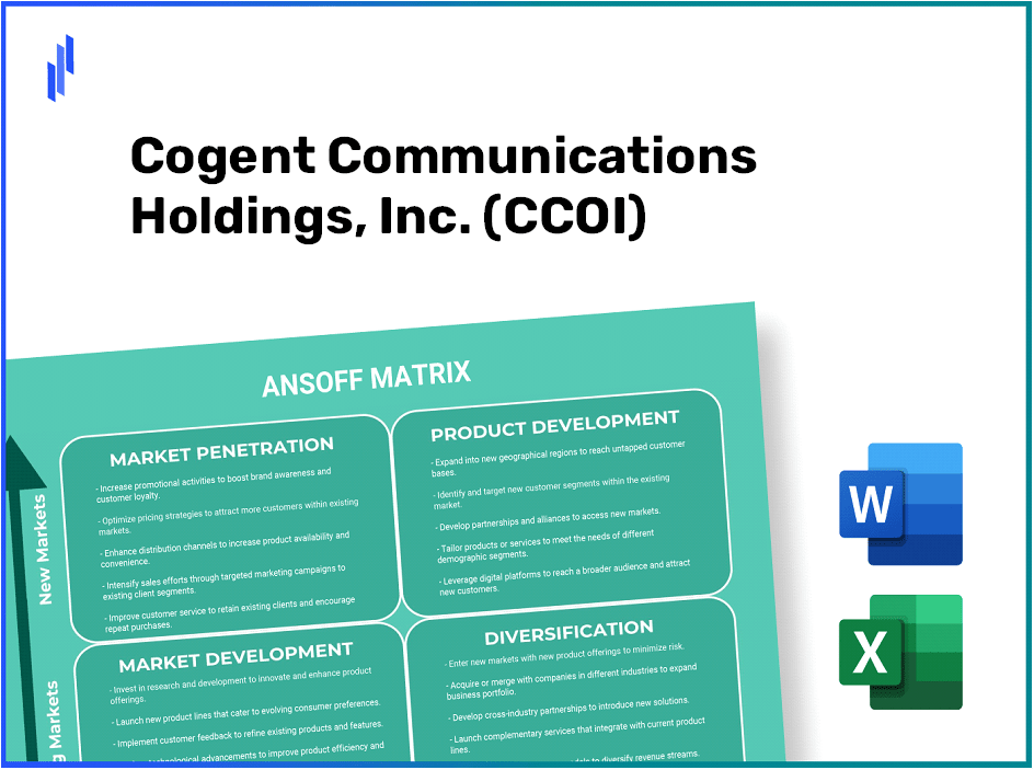 Cogent Communications Holdings, Inc. (CCOI) ANSOFF Matrix