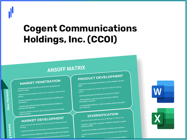 Cogent Communications Holdings, Inc. (CCOI)Ansoff Matrix