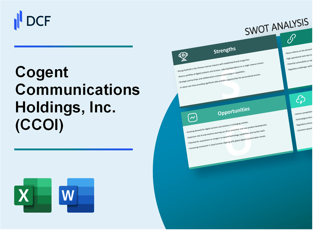 Cogent Communications Holdings, Inc. (CCOI) SWOT Analysis