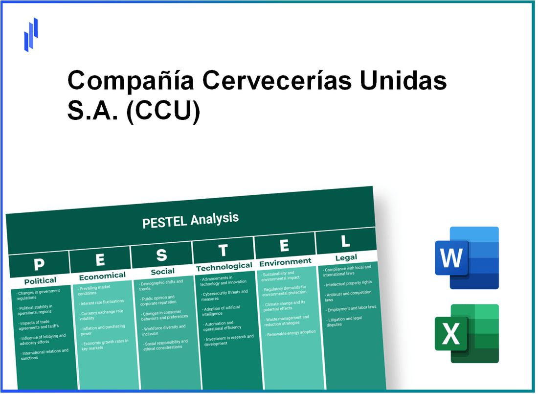 PESTEL Analysis of Compañía Cervecerías Unidas S.A. (CCU)