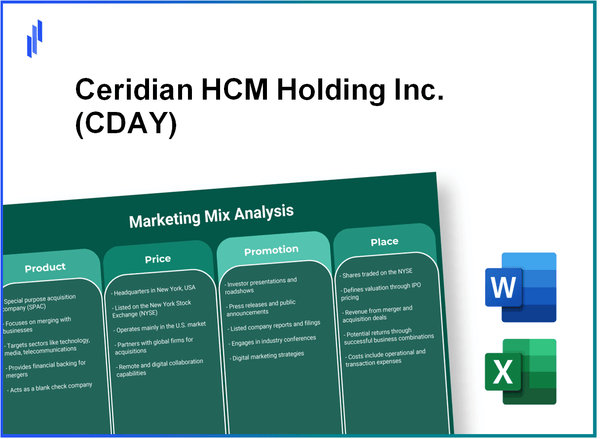 Marketing Mix Analysis of Ceridian HCM Holding Inc. (CDAY)