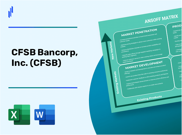 CFSB Bancorp, Inc. (CFSB)Ansoff Matrix