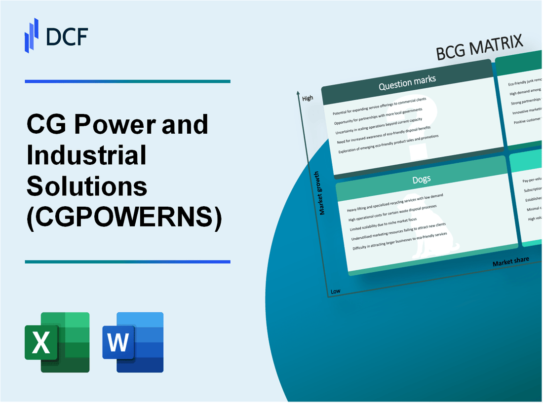 CG Power and Industrial Solutions Limited (CGPOWER.NS): BCG Matrix